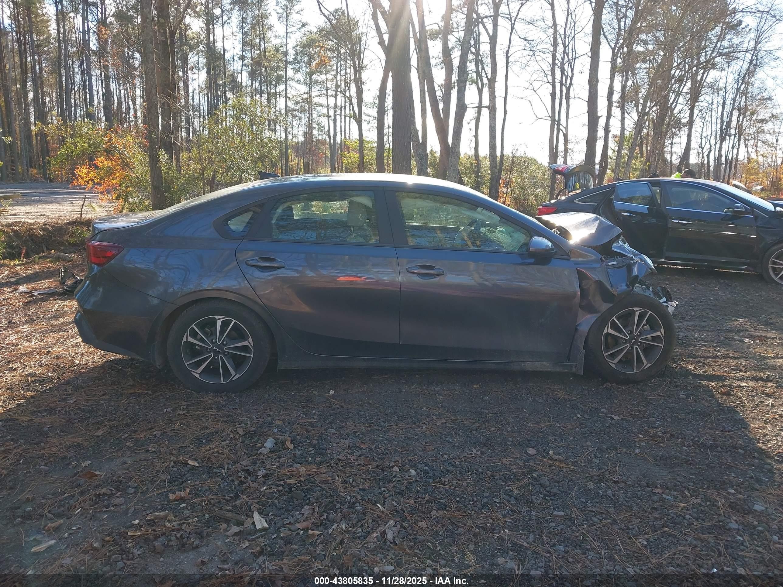 2023 Kia Forte Lxs Серый vin: 3KPF24AD9PE609912
