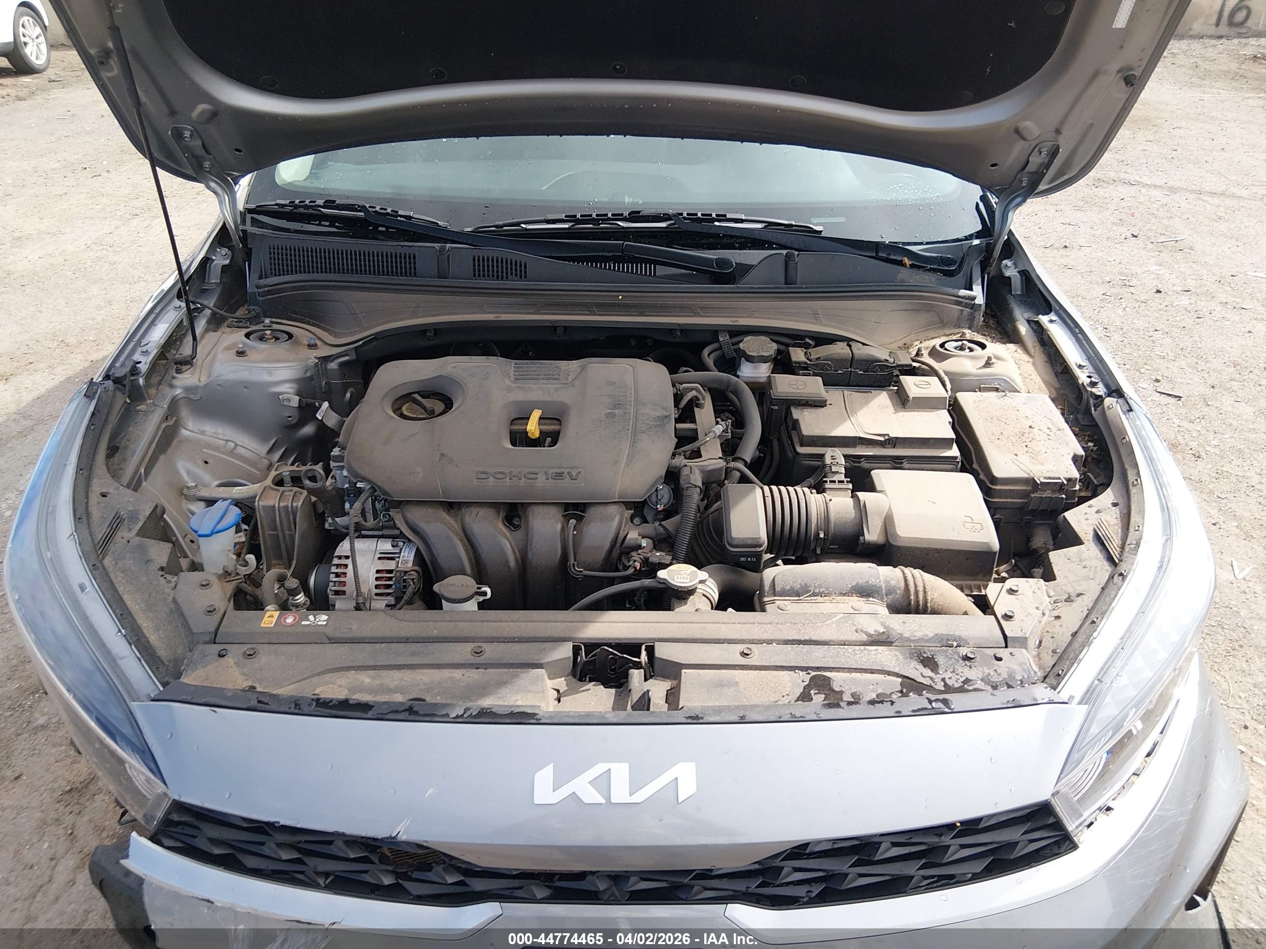 2024 Kia Forte Lxs Gray vin: 3KPF24AD9RE736291