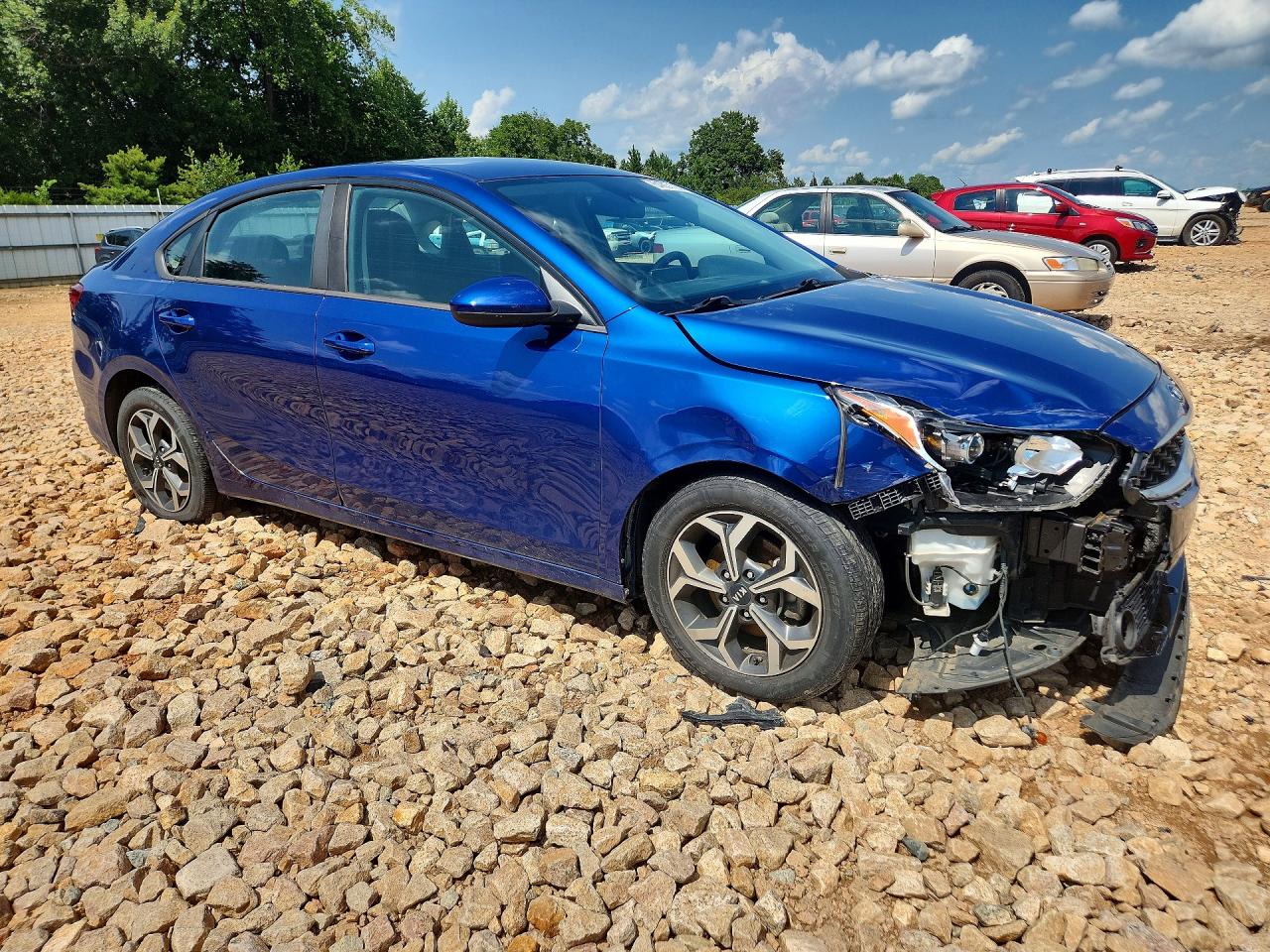 2019 Kia Forte Lxs Blue vin: 3KPF24ADXKE098929