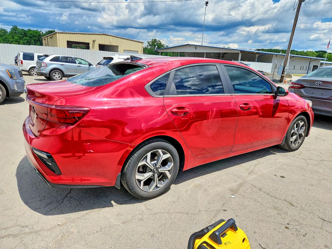 2020 Kia Forte Lxs Red vin: 3KPF24ADXLE206435