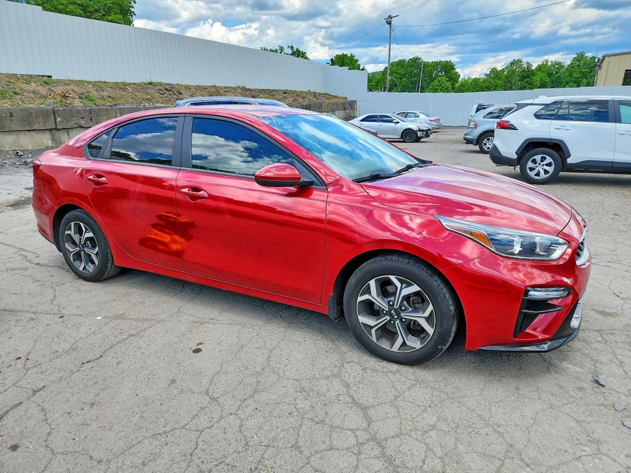 2020 Kia Forte Lxs Red vin: 3KPF24ADXLE206435