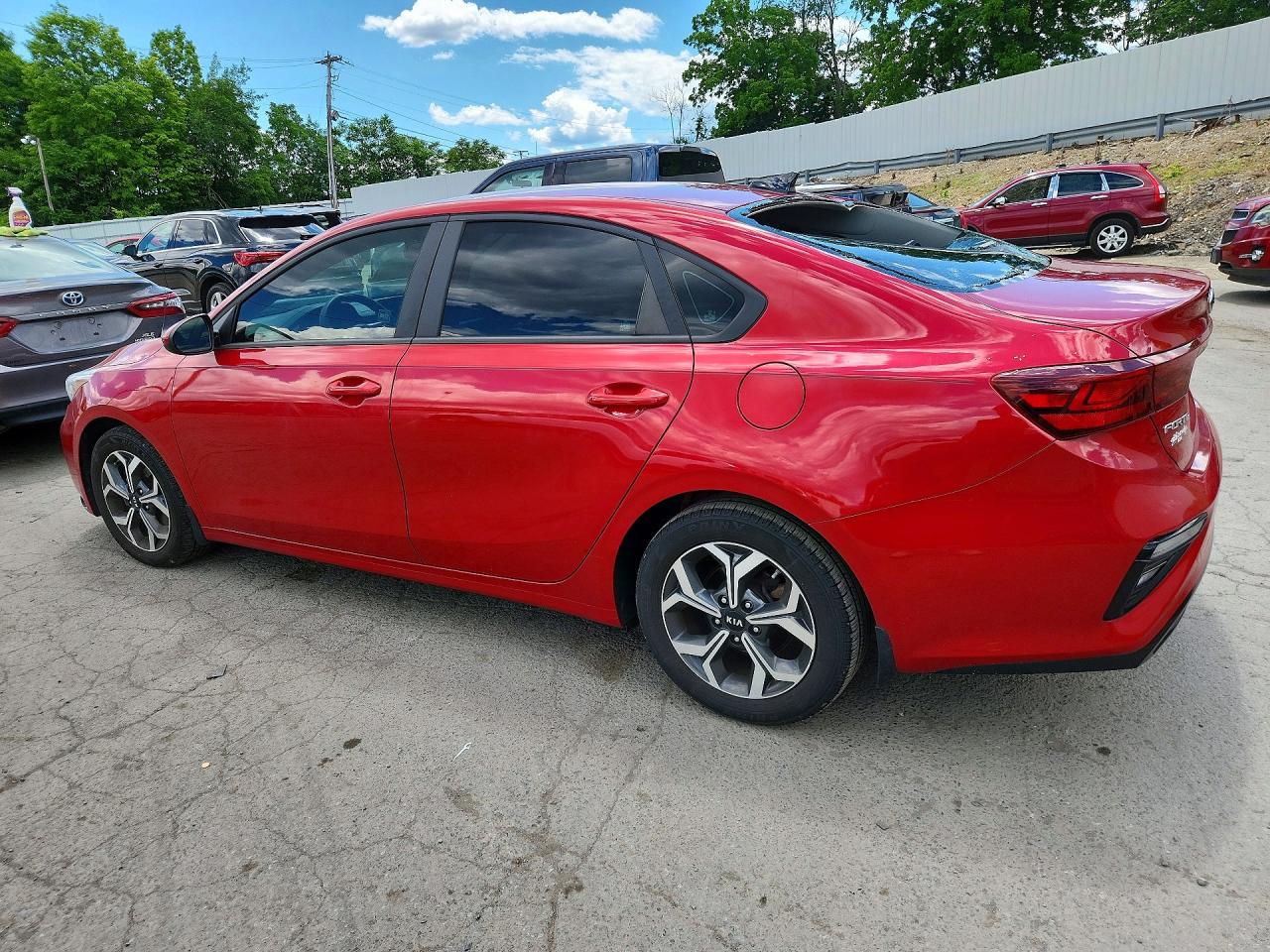 2020 Kia Forte Lxs Red vin: 3KPF24ADXLE206435