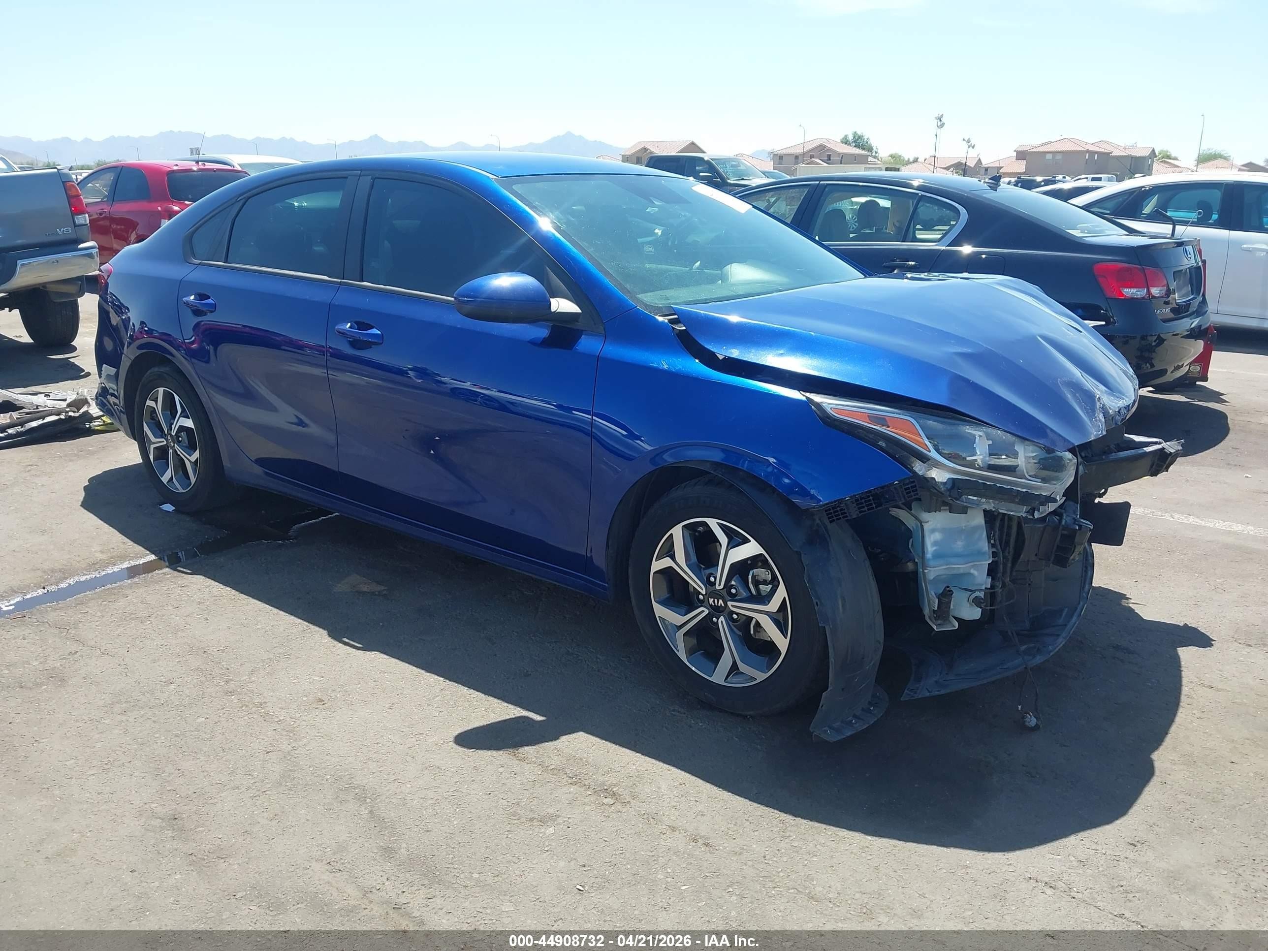 2020 Kia Forte Lxs Blue vin: 3KPF24ADXLE243730