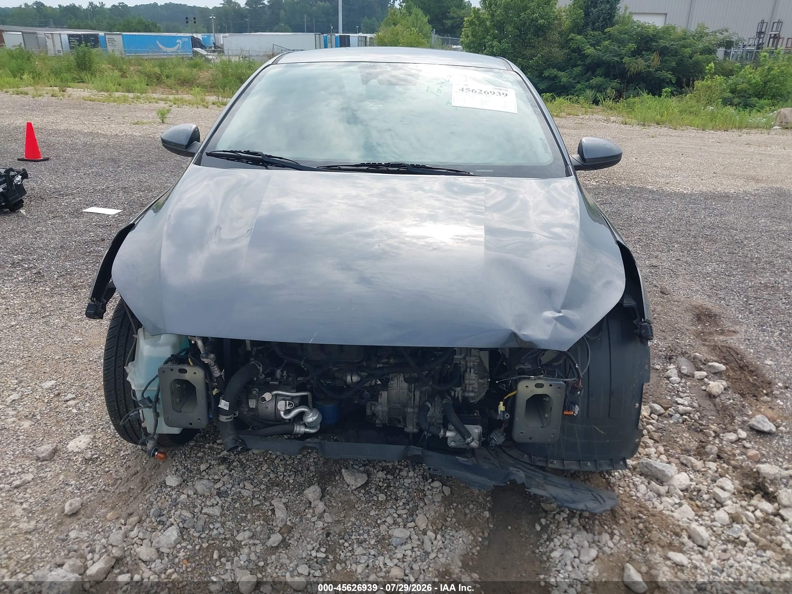 2021 Kia Forte Lxs Gray vin: 3KPF24ADXME316886