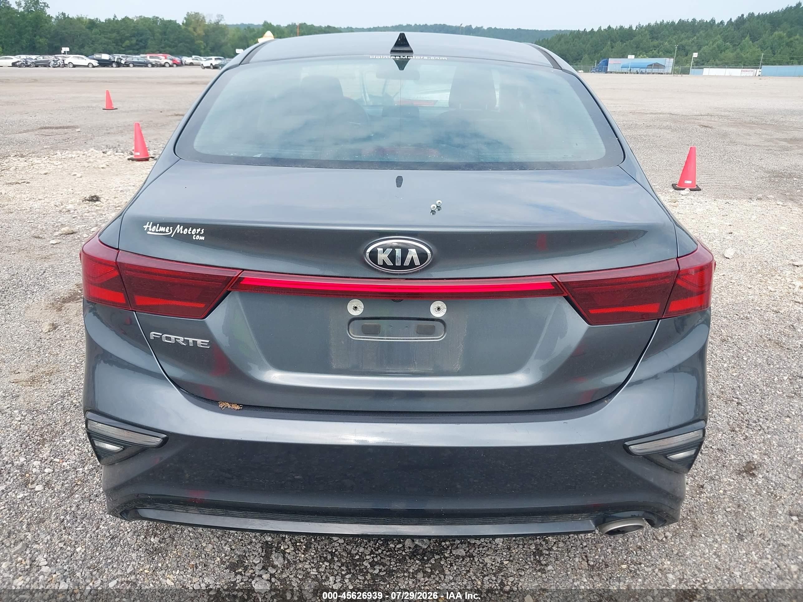 2021 Kia Forte Lxs Gray vin: 3KPF24ADXME316886