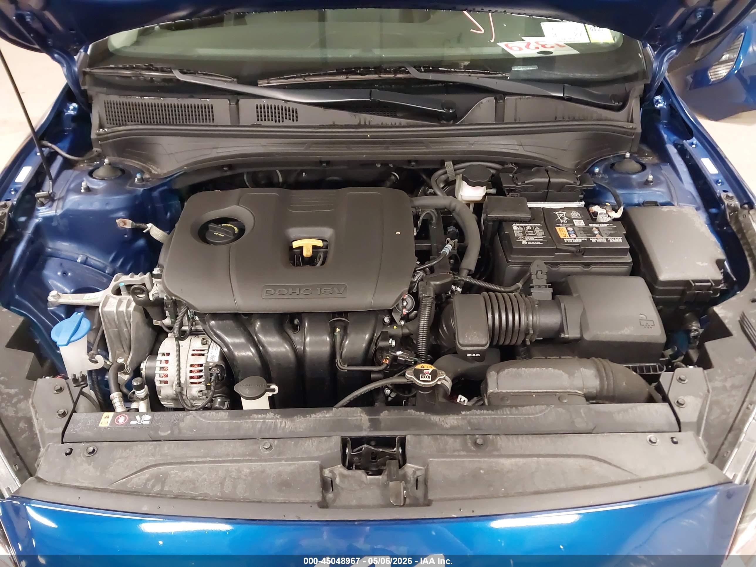 2024 Kia Forte Lxs Синий vin: 3KPF24ADXRE734789