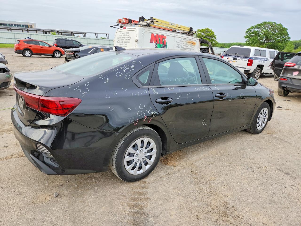2024 Kia Forte Lx Черный vin: 3KPF24ADXRE802931