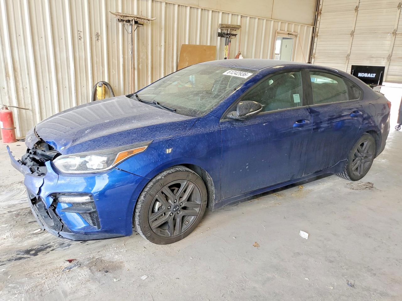 2020 Kia Forte Gt Line Blue vin: 3KPF34AD0LE227694