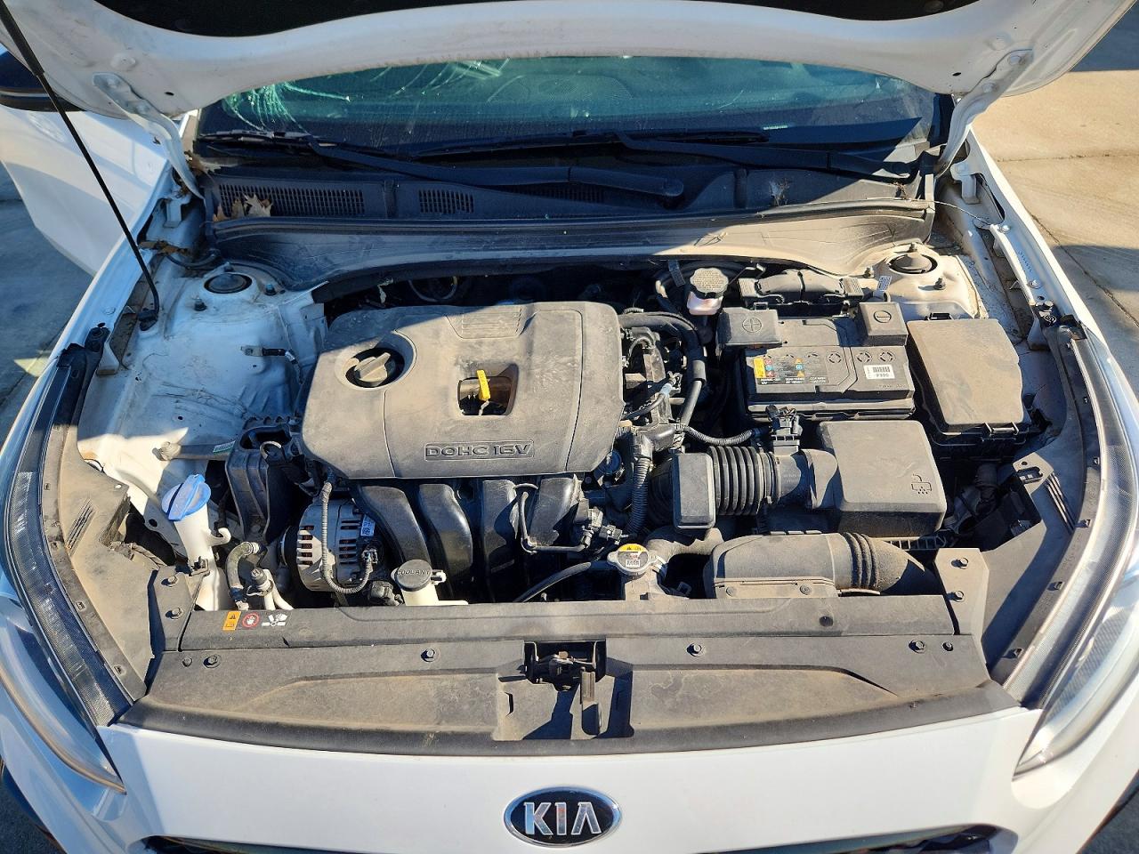 2021 Kia Forte Gt Line White vin: 3KPF34AD0ME328090