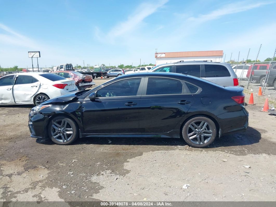 2021 Kia Forte Gt-line Black vin: 3KPF34AD0ME375555