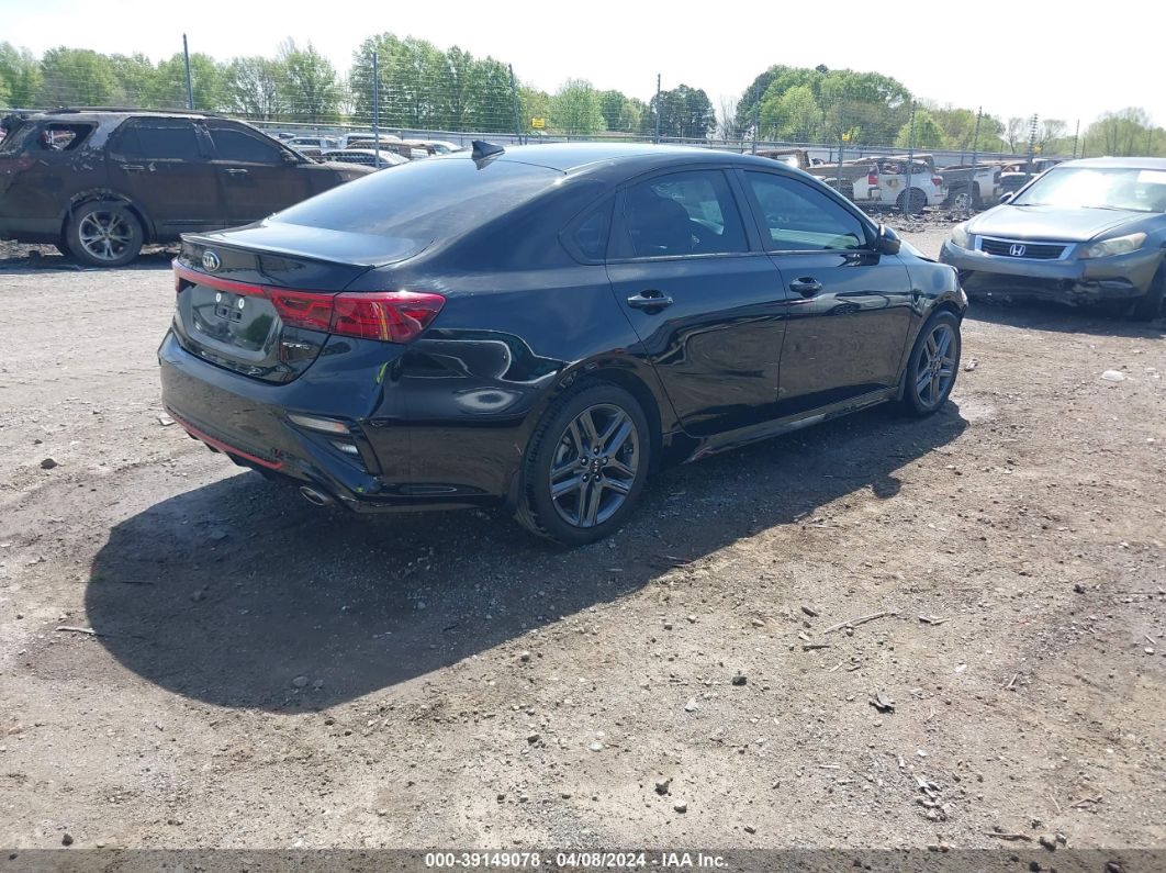2021 Kia Forte Gt-line Black vin: 3KPF34AD0ME375555