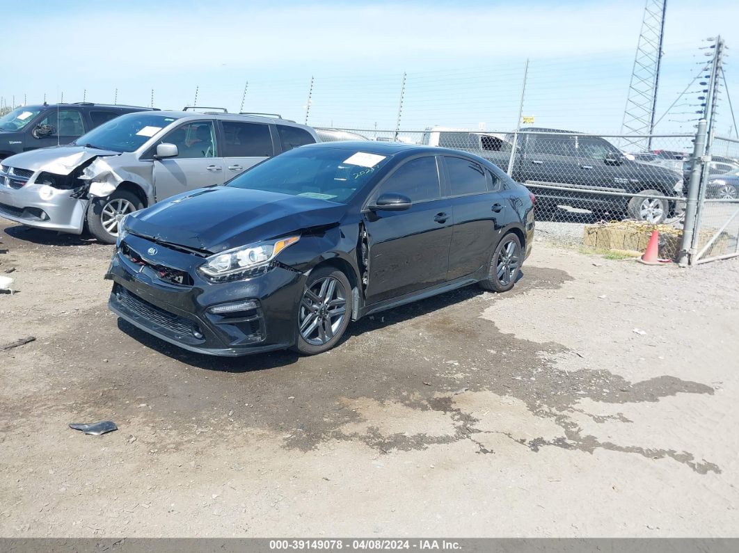 2021 Kia Forte Gt-line Black vin: 3KPF34AD0ME375555