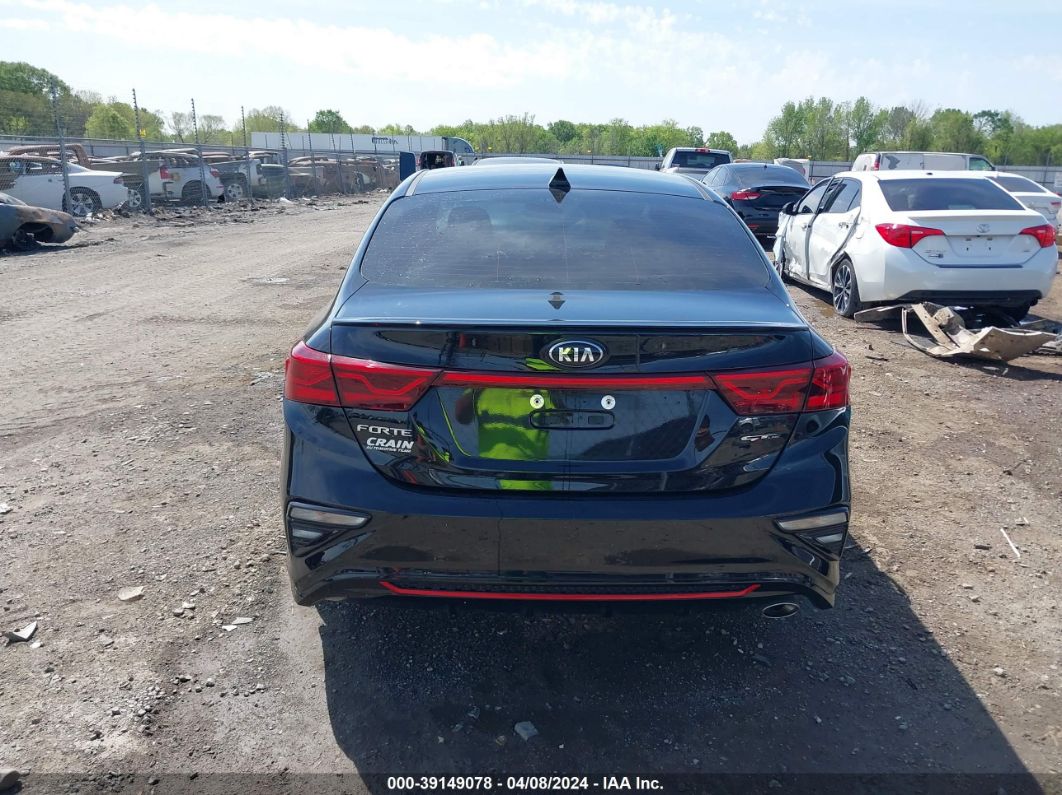2021 Kia Forte Gt-line Black vin: 3KPF34AD0ME375555