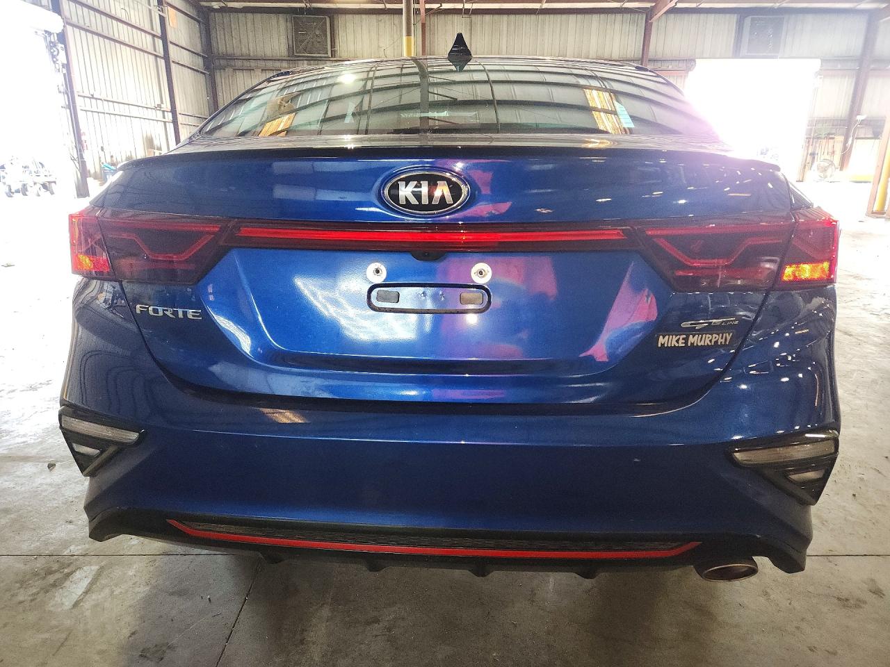 2021 Kia Forte Gt Line Blue vin: 3KPF34AD0ME406478