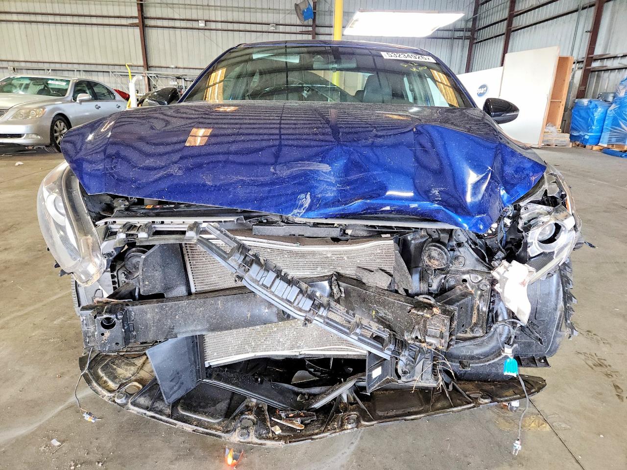 2021 Kia Forte Gt Line Blue vin: 3KPF34AD0ME406478