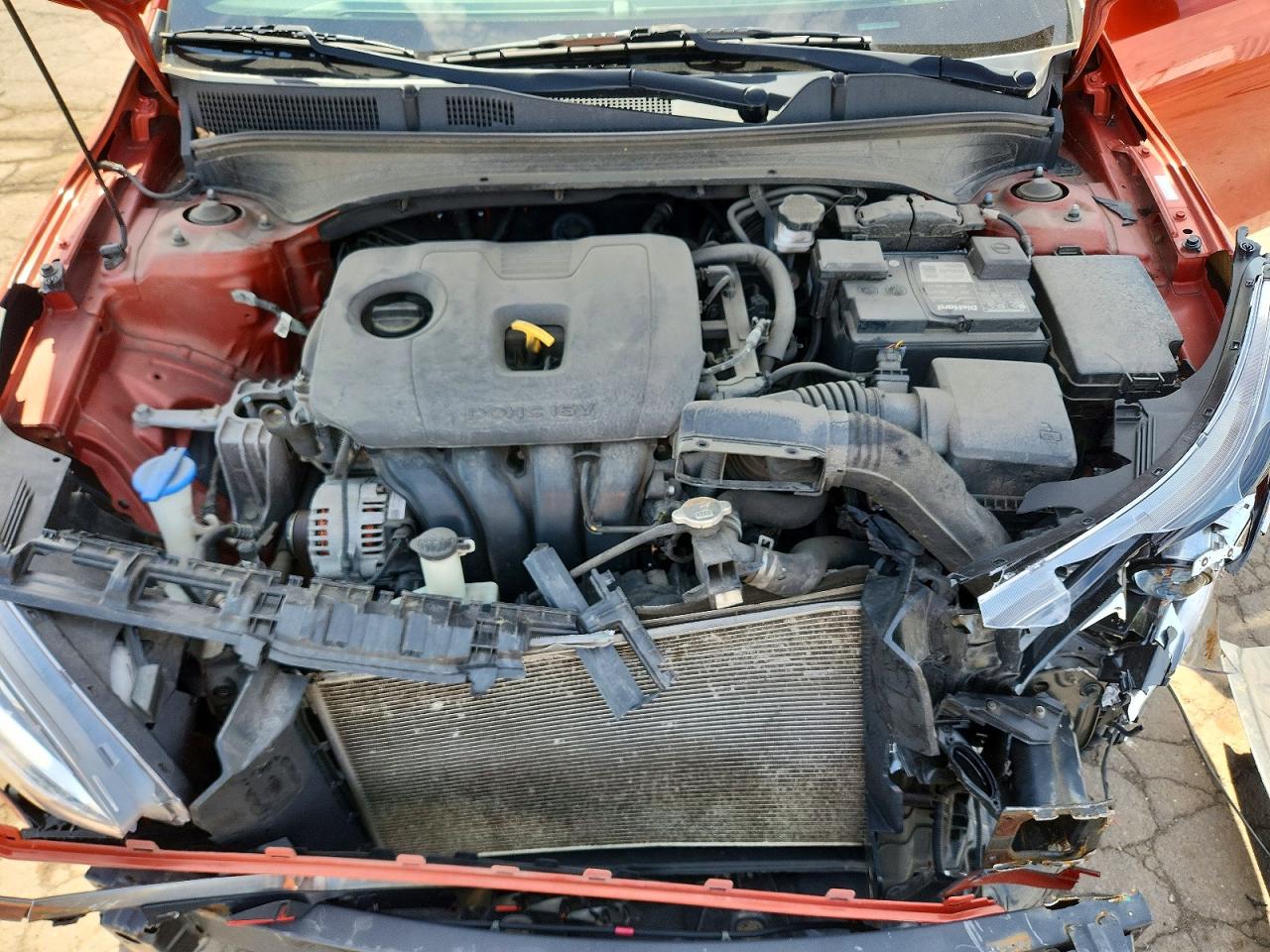 2020 Kia Forte Gt Line Orange vin: 3KPF34AD1LE203775