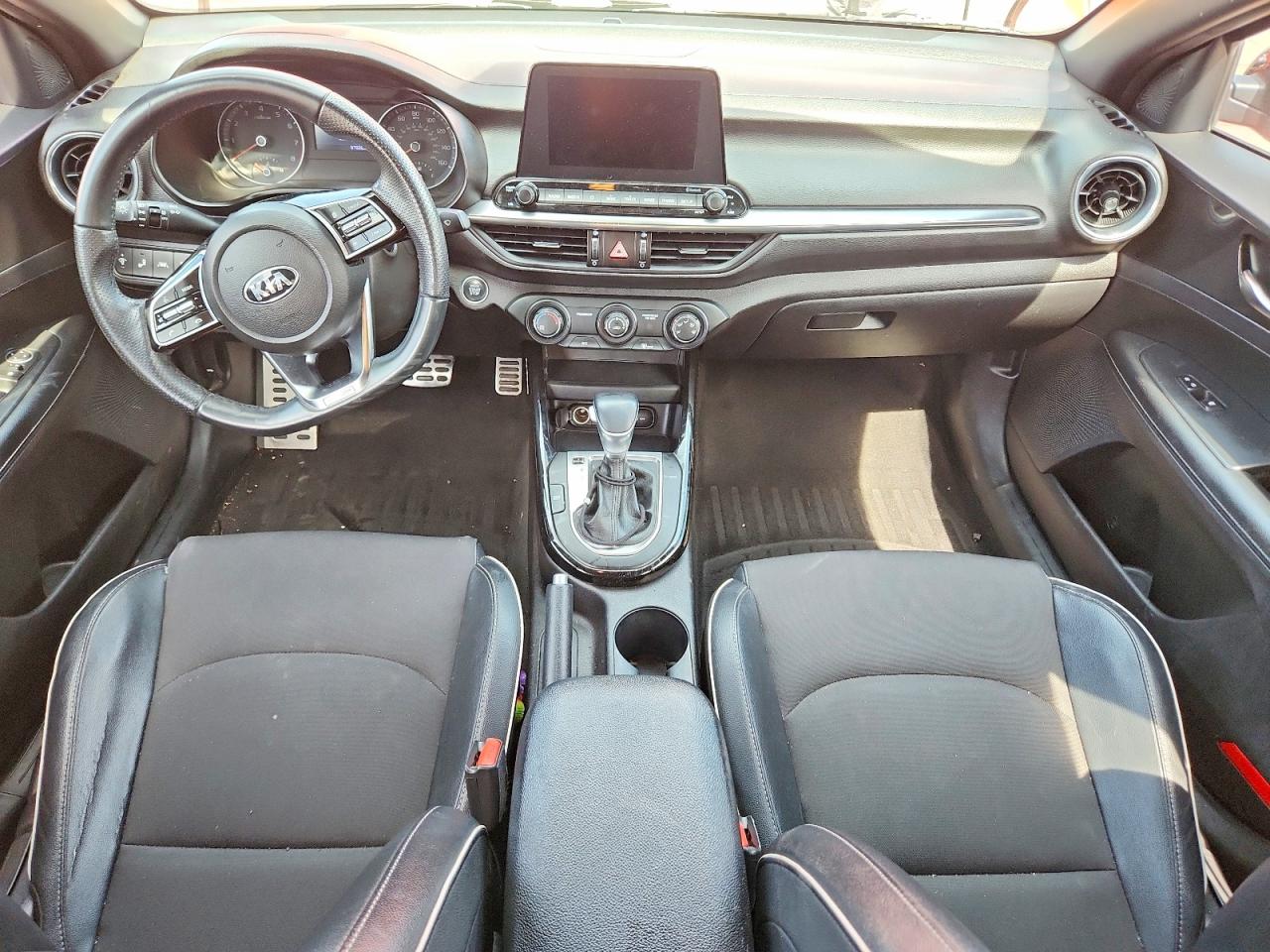 2020 Kia Forte Gt Line Orange vin: 3KPF34AD1LE203775