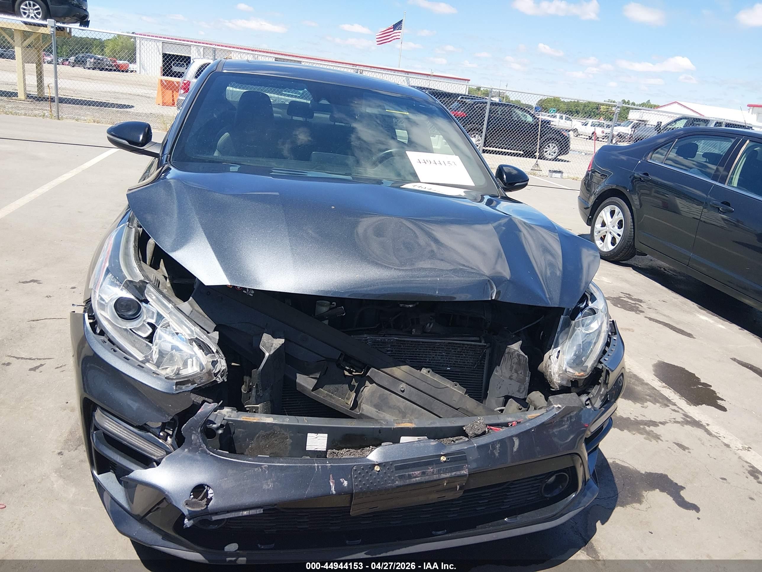 2020 Kia Forte Gt-line Gray vin: 3KPF34AD3LE169113