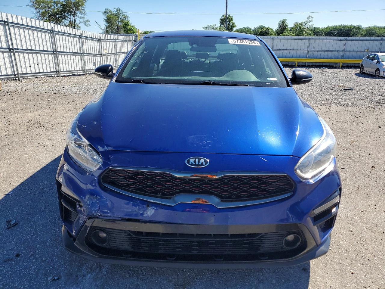 2020 Kia Forte Gt Line Синий vin: 3KPF34AD6LE228946