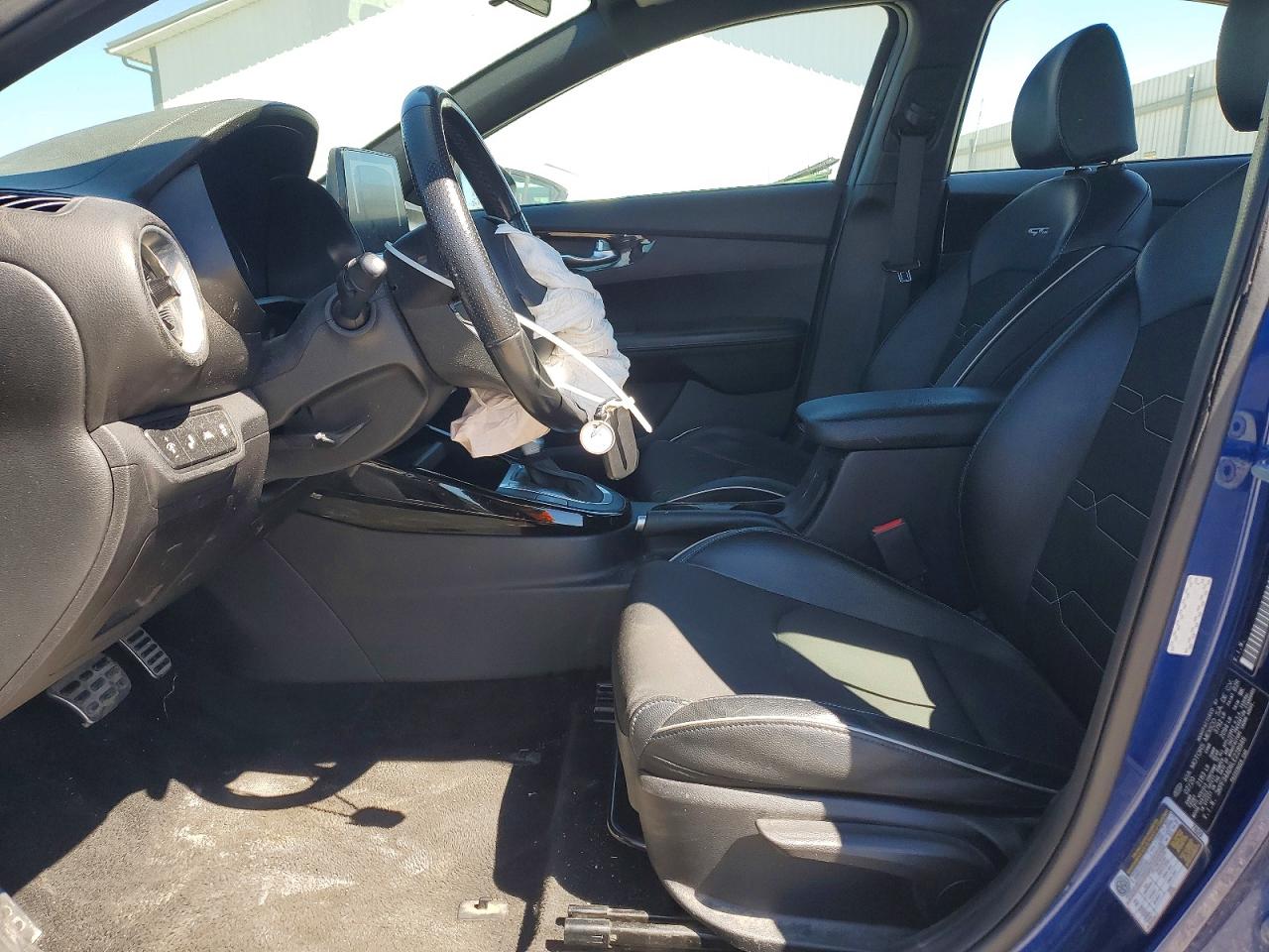 2020 Kia Forte Gt Line Синий vin: 3KPF34AD6LE228946