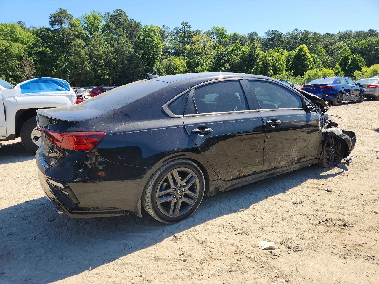 2021 Kia Forte Gt Line Black vin: 3KPF34AD6ME273824