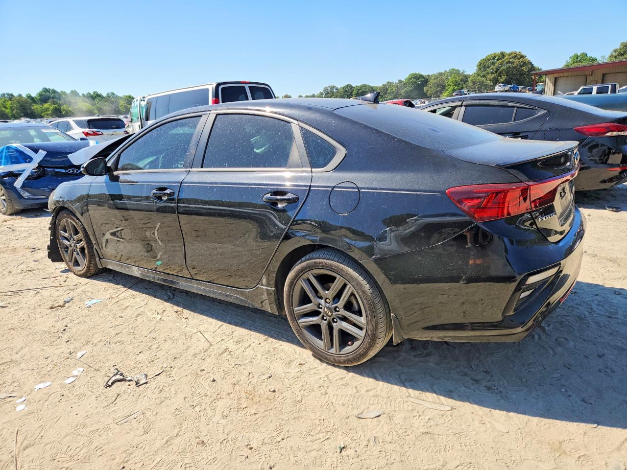 2021 Kia Forte Gt Line Black vin: 3KPF34AD6ME273824