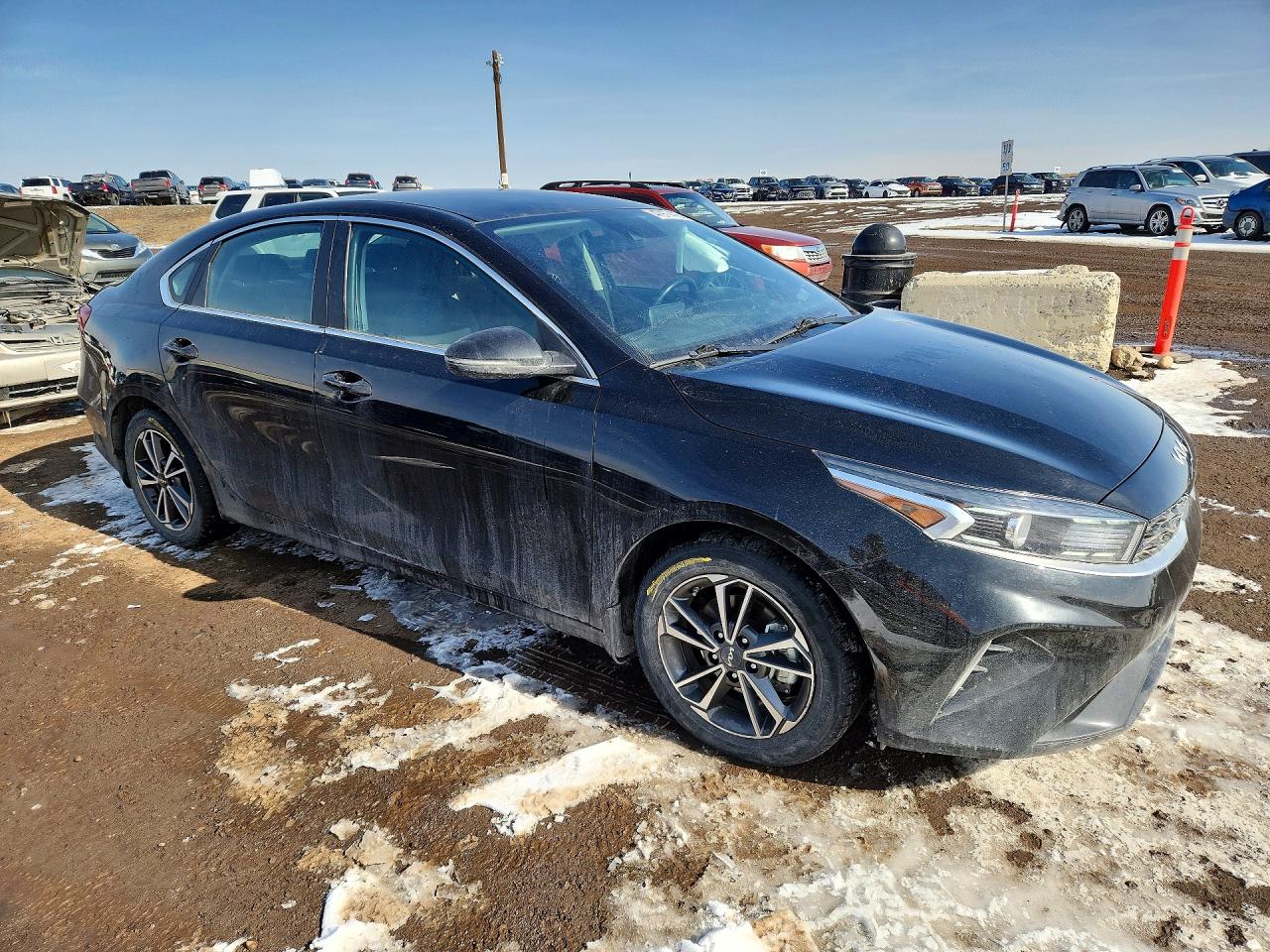 2022 Kia Forte Gt Line Black vin: 3KPF34AD7NE462872