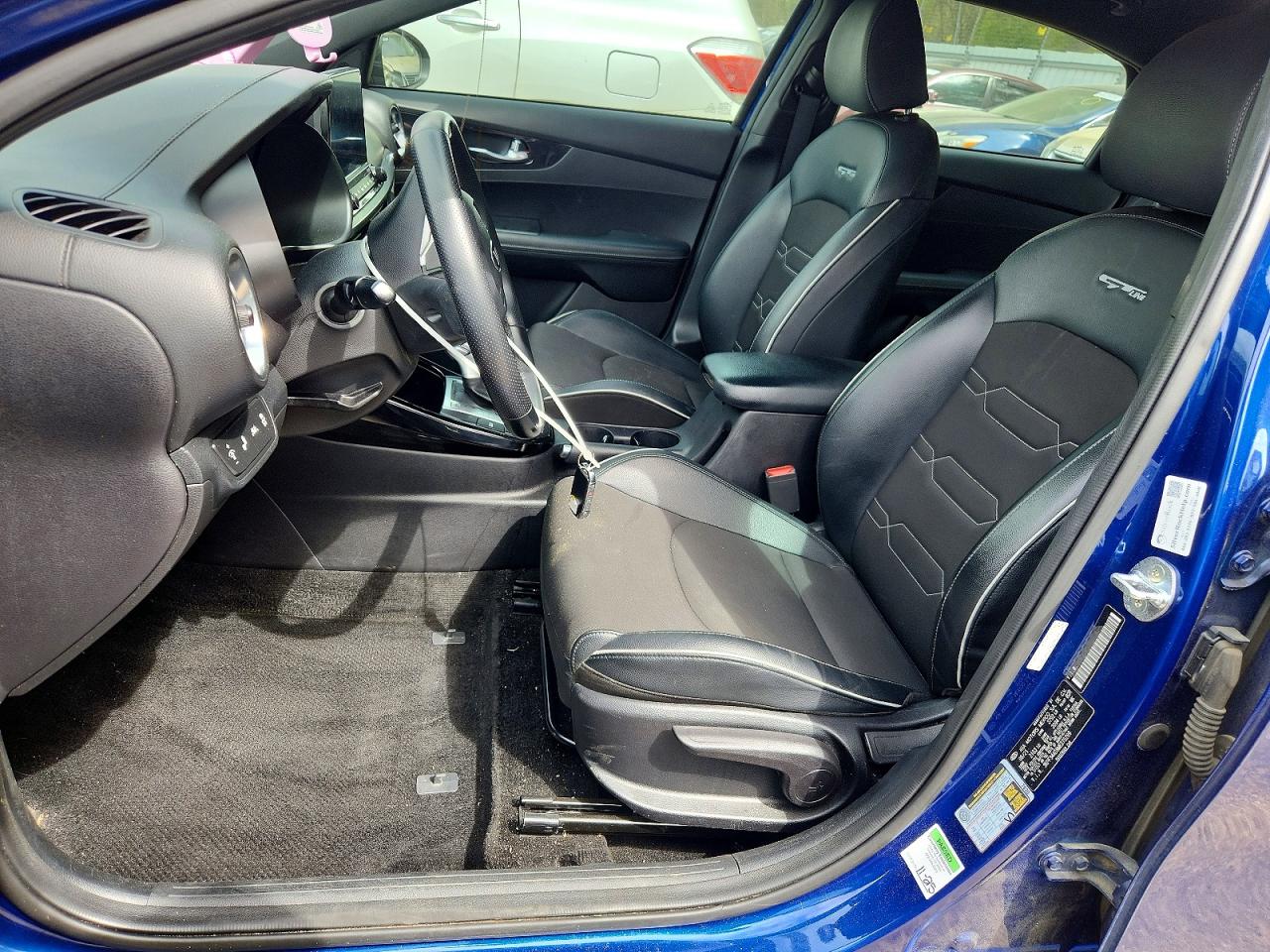 2021 Kia Forte Gt-line Blue vin: 3KPF34AD8ME375299