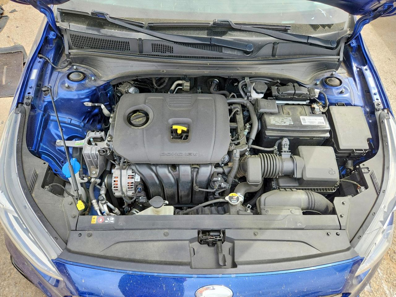 2021 Kia Forte Gt-line Blue vin: 3KPF34AD8ME375299