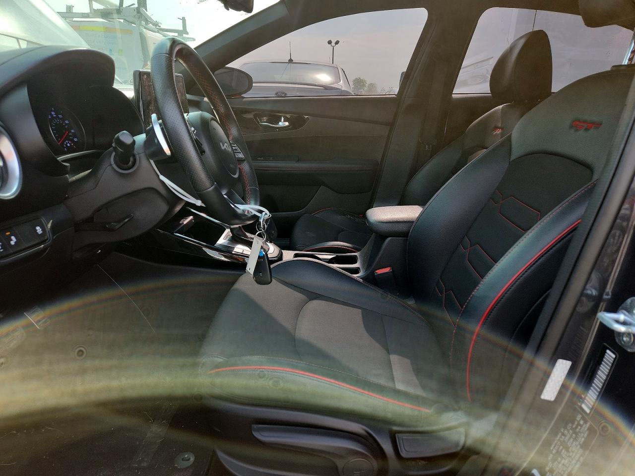 2022 Kia Forte Gt Gray vin: 3KPF44AC2NE484055
