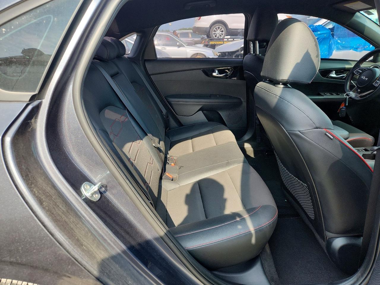 2022 Kia Forte Gt Gray vin: 3KPF44AC2NE484055