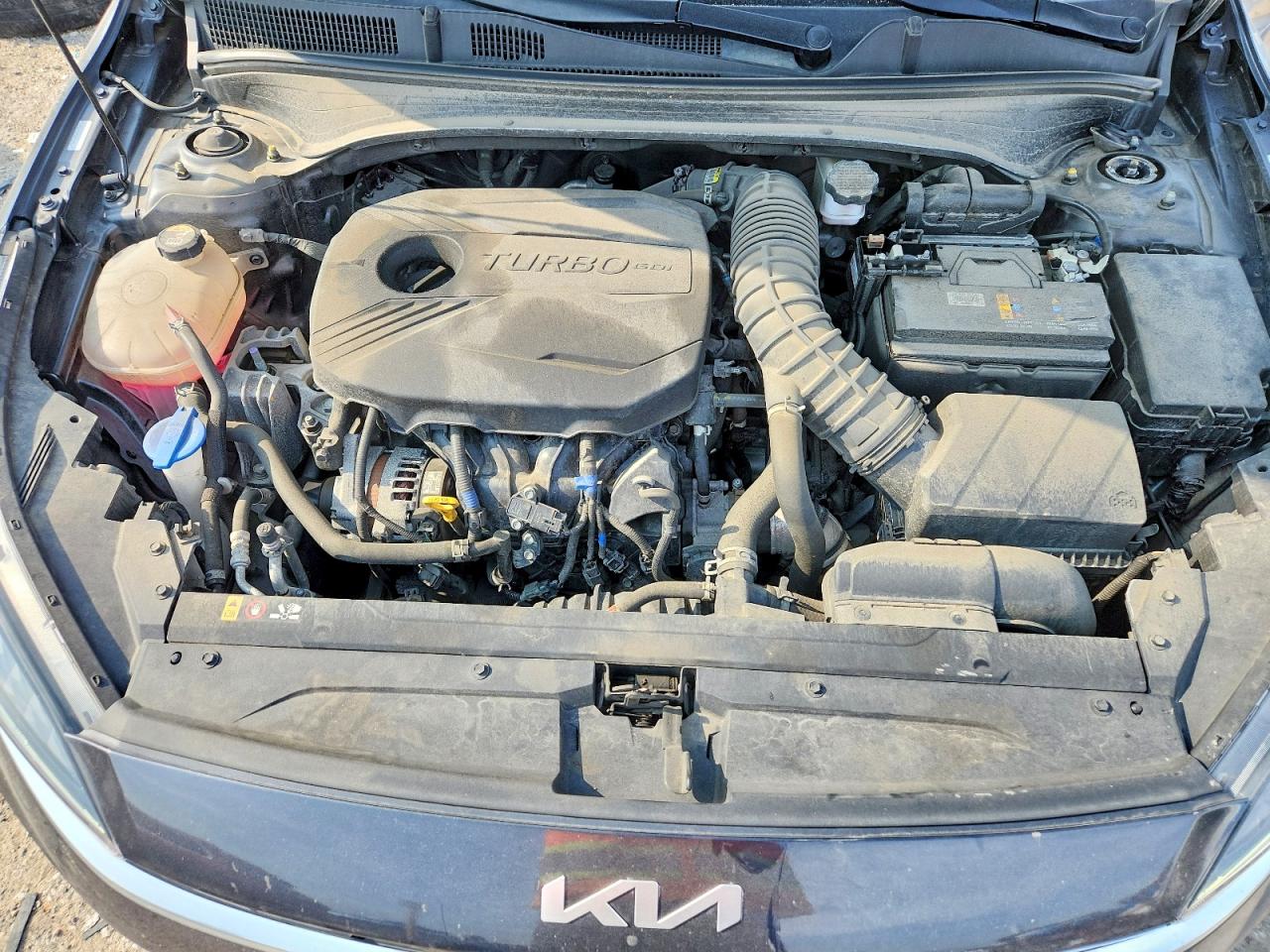 2022 Kia Forte Gt Gray vin: 3KPF44AC2NE484055