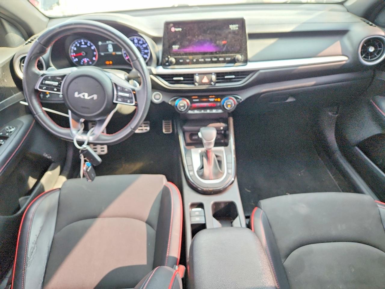 2022 Kia Forte Gt Gray vin: 3KPF44AC2NE484055
