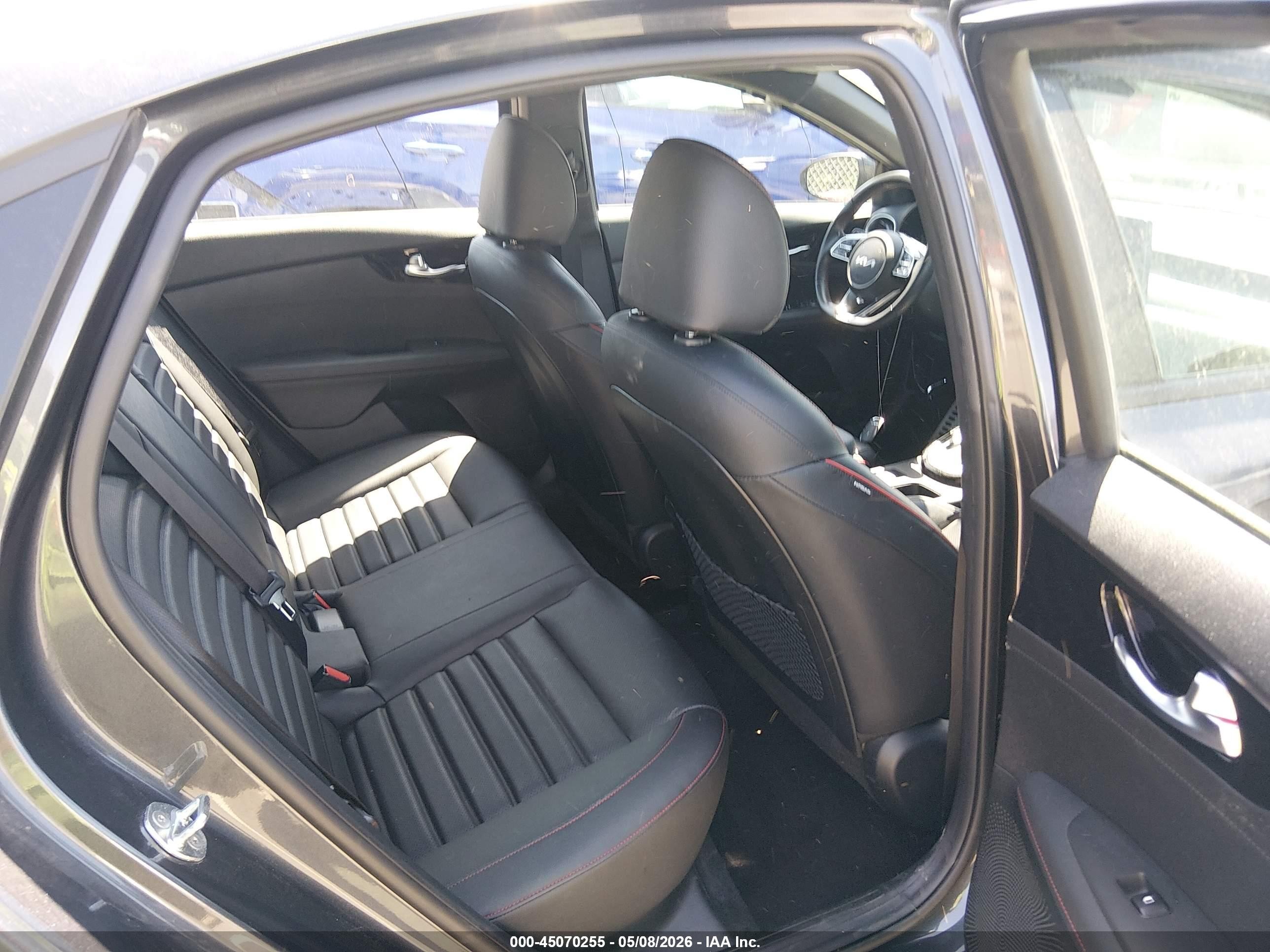2023 Kia Forte Gt Gray vin: 3KPF44AC2PE535654
