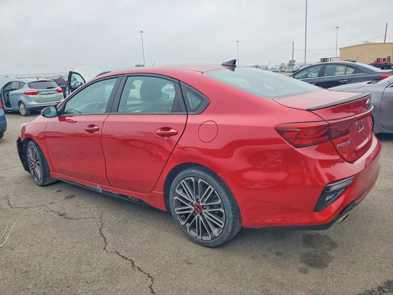 2020 Kia Forte Red vin: 3KPF44AC3LE225832