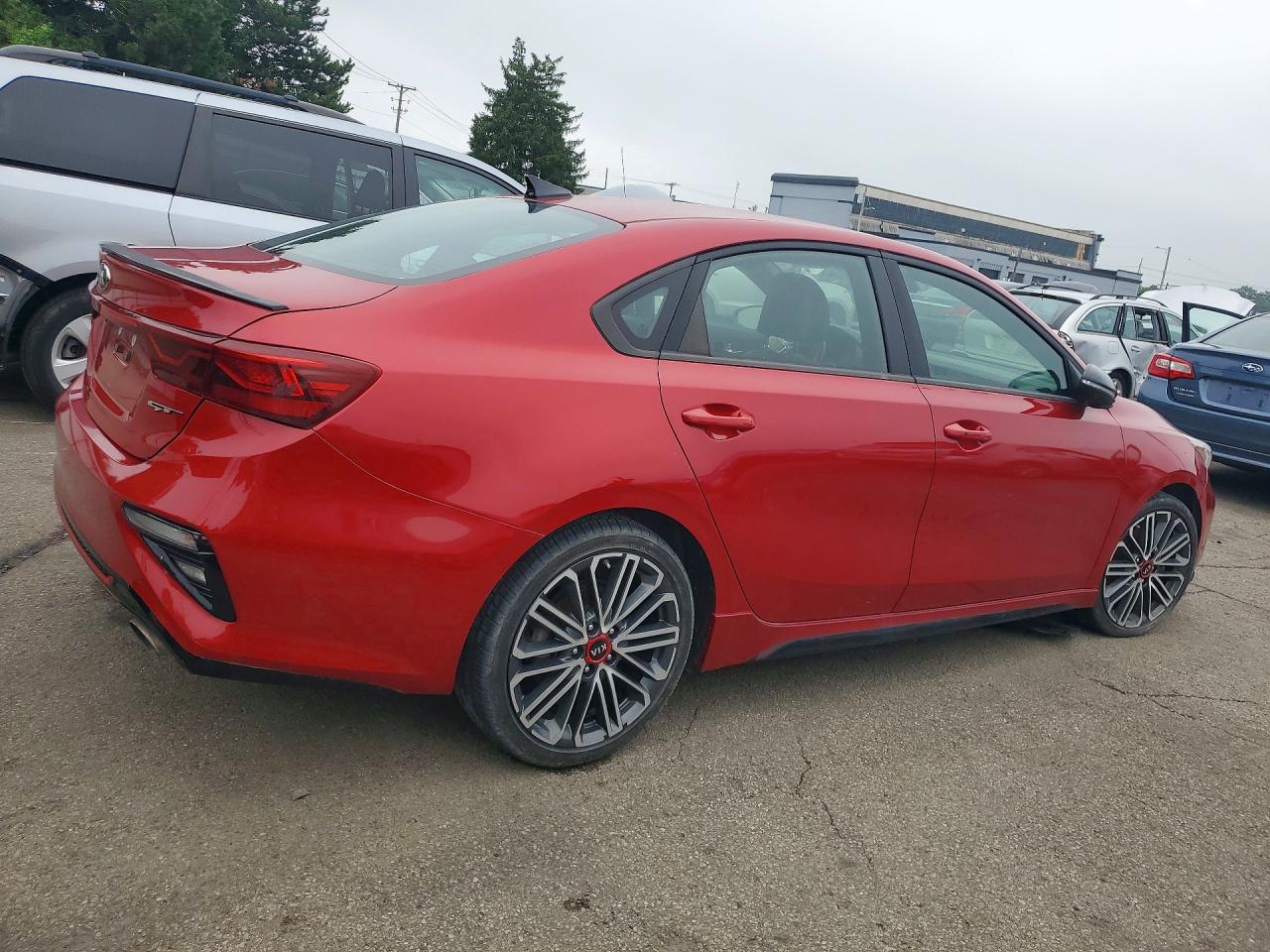 2020 Kia Forte Red vin: 3KPF44AC3LE225832