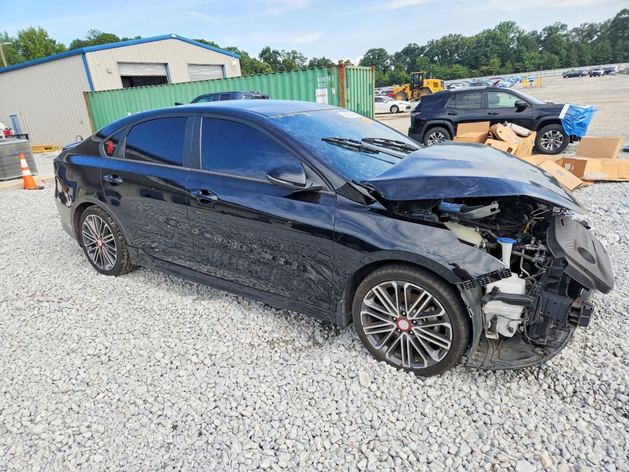 2021 Kia Forte Gt Black vin: 3KPF44AC3ME291993