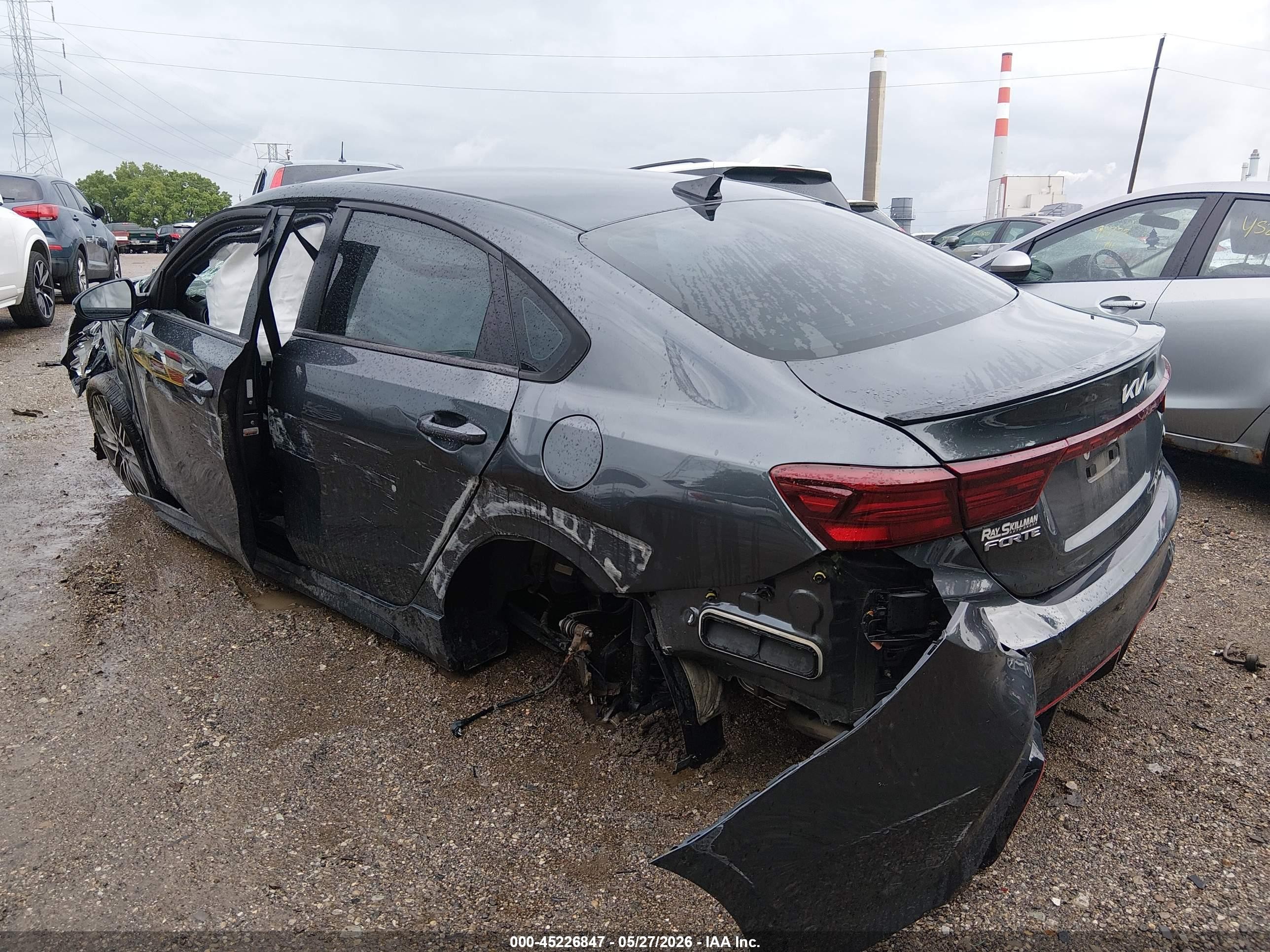 2023 Kia Forte Gt Black vin: 3KPF44AC4PE516569