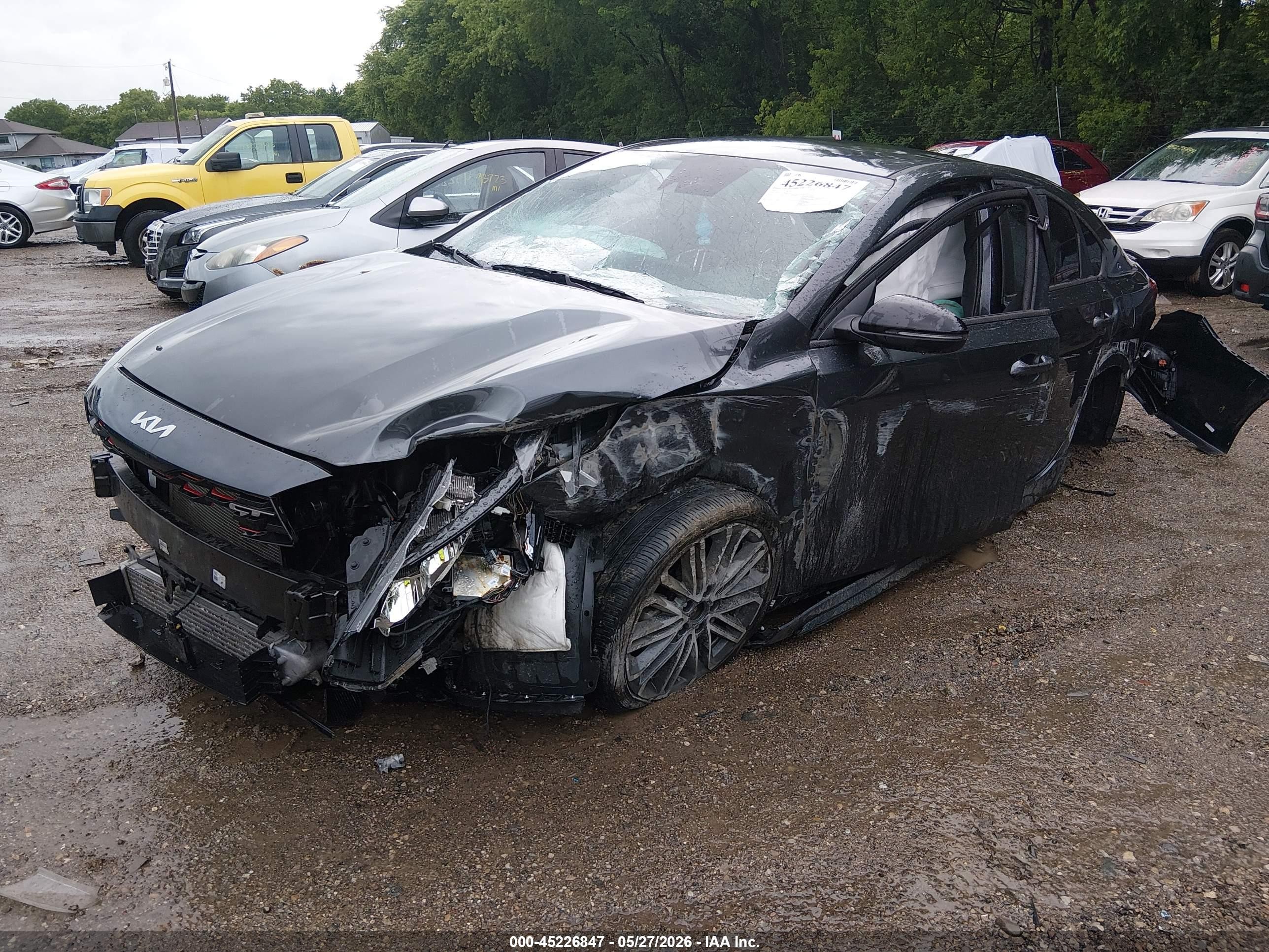 2023 Kia Forte Gt Black vin: 3KPF44AC4PE516569