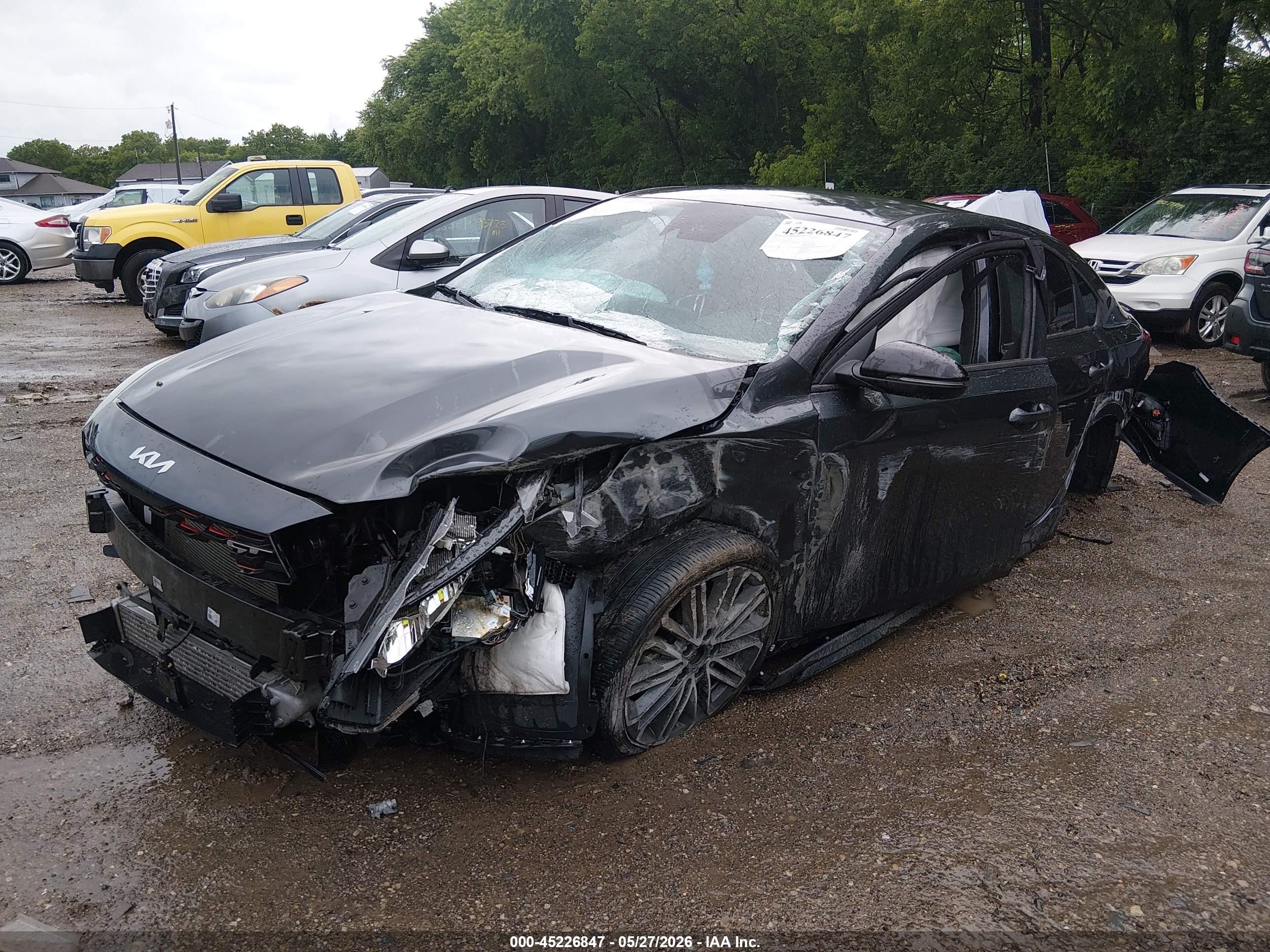 2023 Kia Forte Gt Black vin: 3KPF44AC4PE516569
