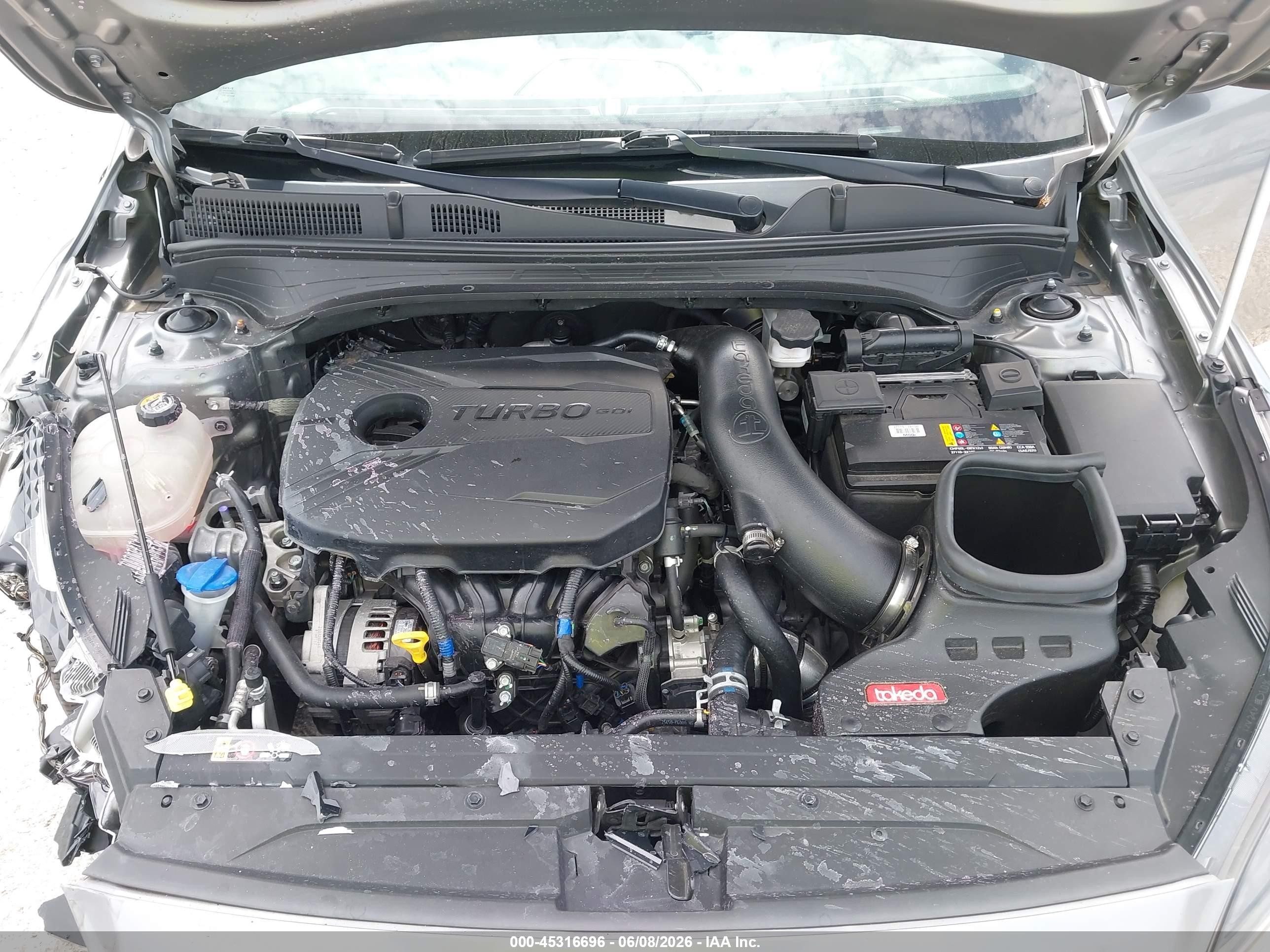 2023 Kia Forte Gt Серый vin: 3KPF44AC5PE503393