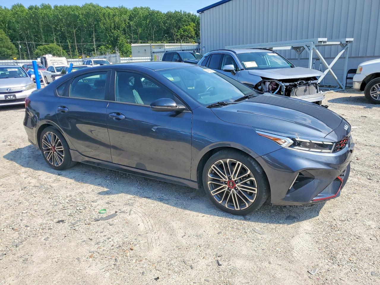 2024 Kia Forte Gt Charcoal vin: 3KPF44AC6RE713262