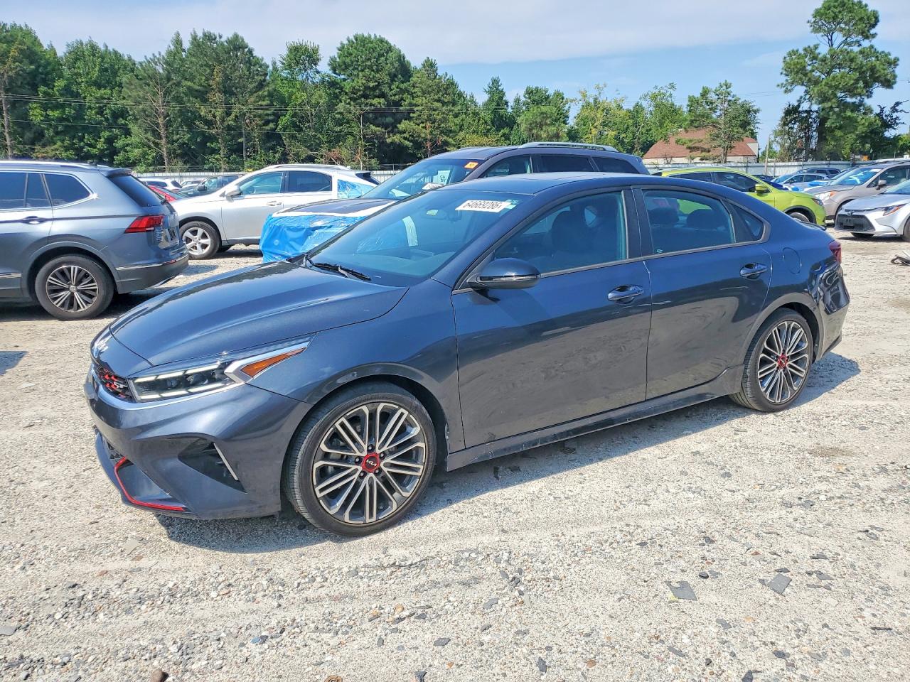 2024 Kia Forte Gt Charcoal vin: 3KPF44AC6RE713262