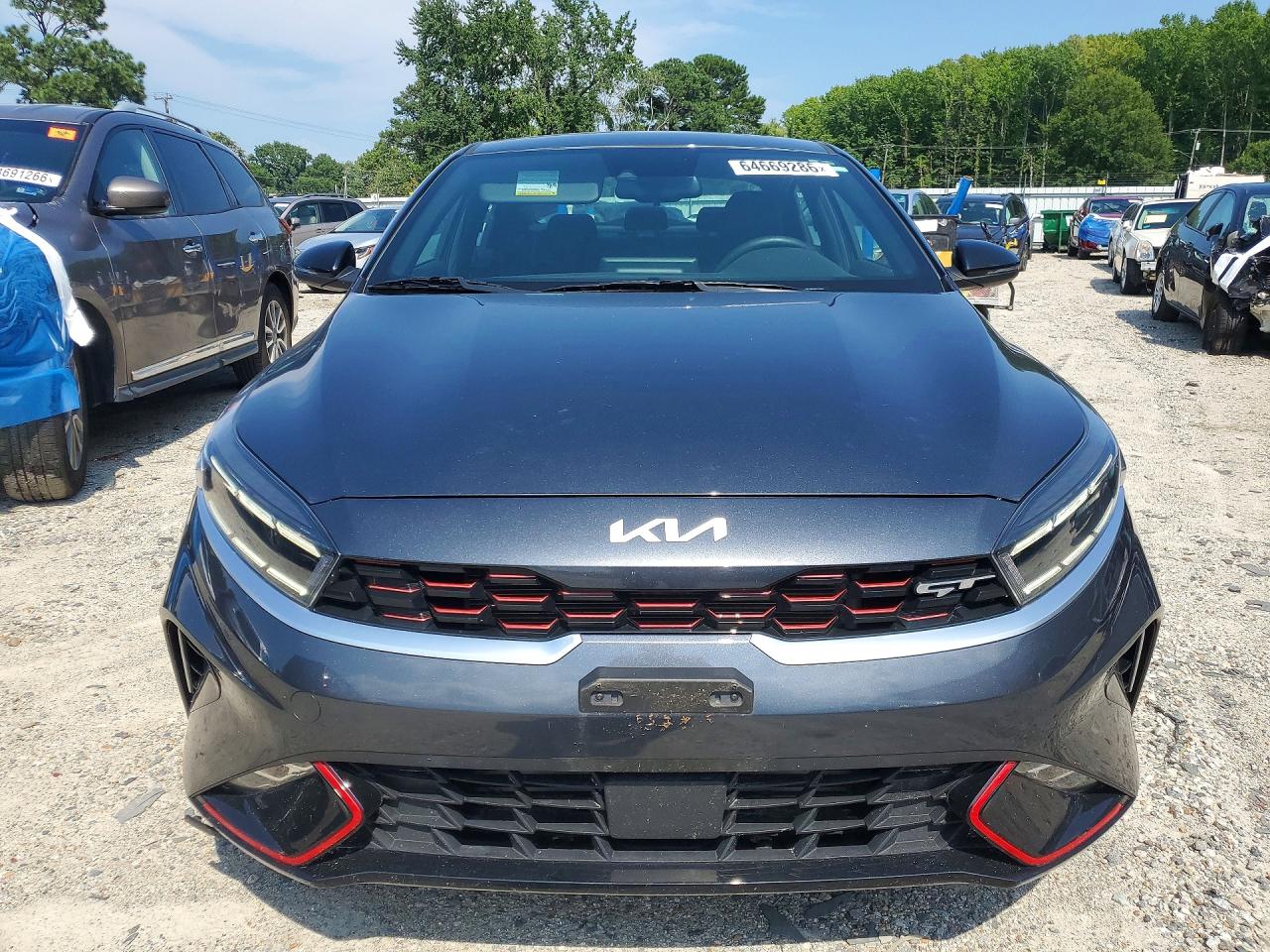 2024 Kia Forte Gt Charcoal vin: 3KPF44AC6RE713262