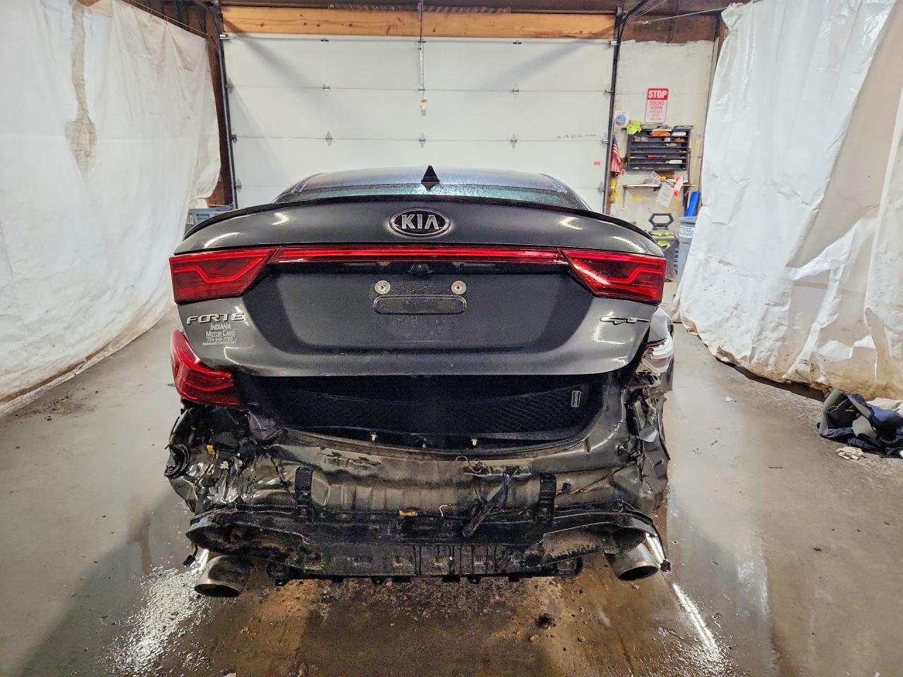 2021 Kia Forte Gt Charcoal vin: 3KPF44AC7ME289468