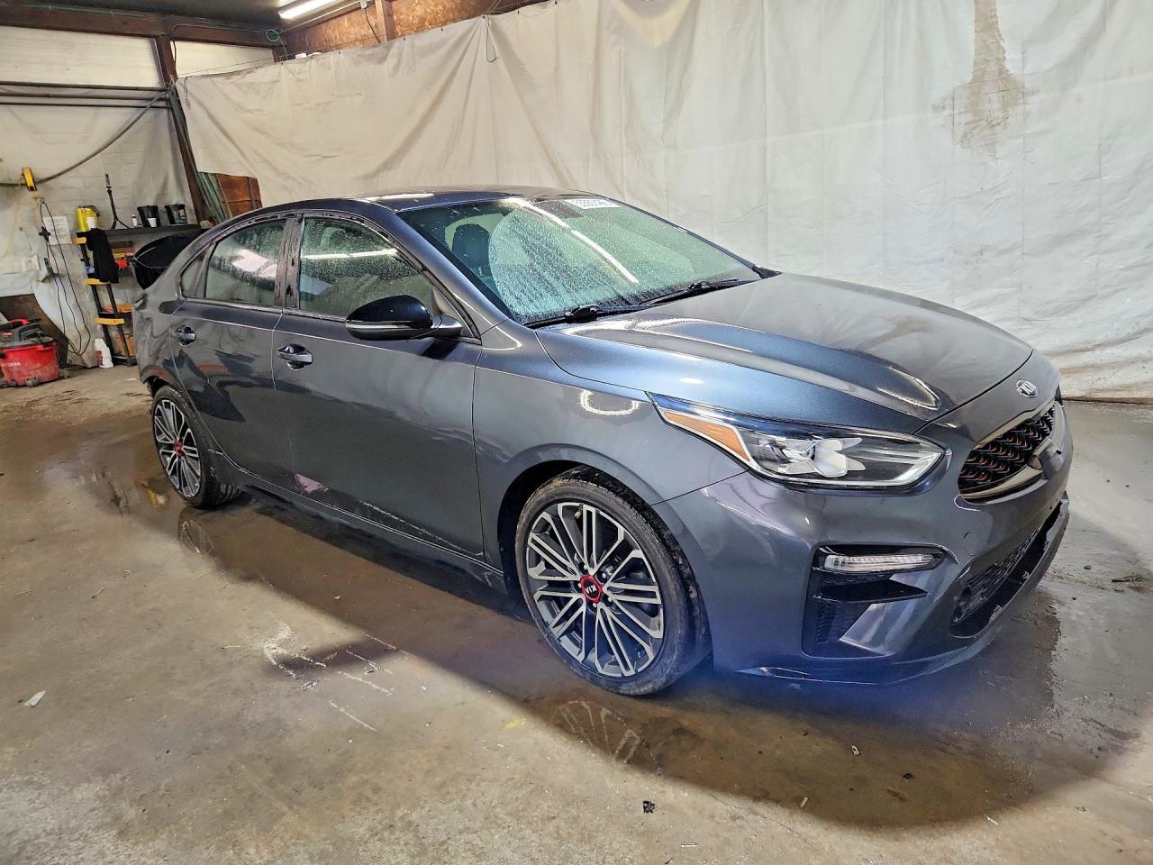 2021 Kia Forte Gt Charcoal vin: 3KPF44AC7ME289468