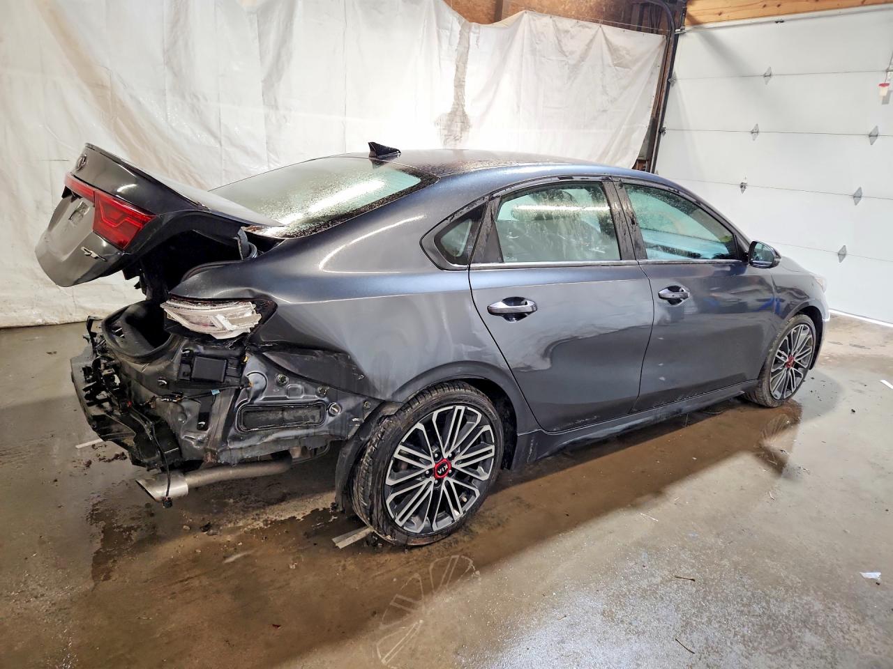 2021 Kia Forte Gt Charcoal vin: 3KPF44AC7ME289468
