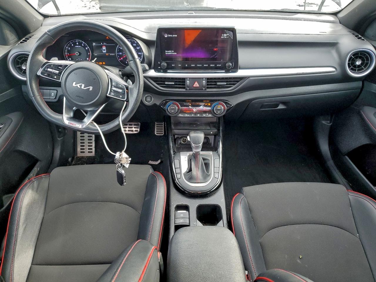 2022 Kia Forte Gt Black vin: 3KPF44AC8NE501781