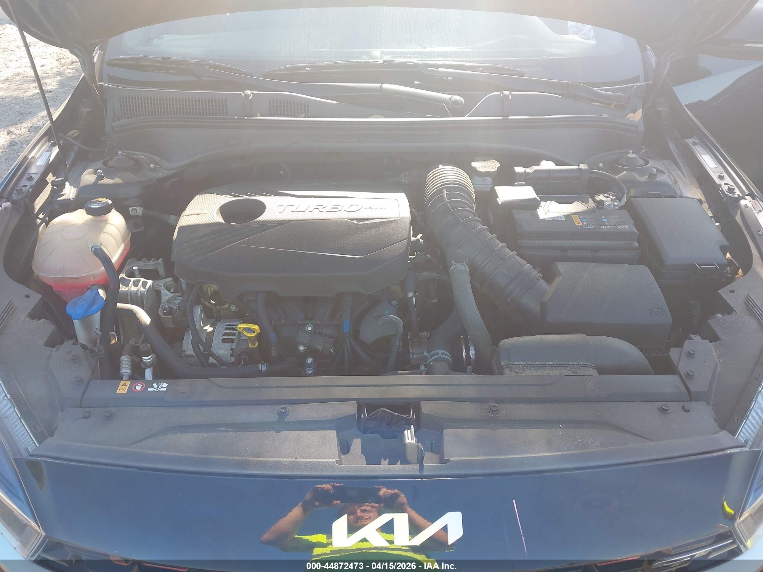 2023 Kia Forte Gt Черный vin: 3KPF44AC8PE525579