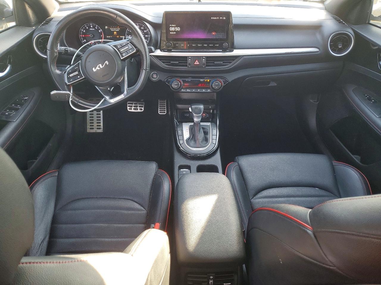 2023 Kia Forte Gt White vin: 3KPF44ACXPE610312